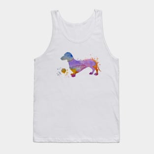 Dachshund art Tank Top